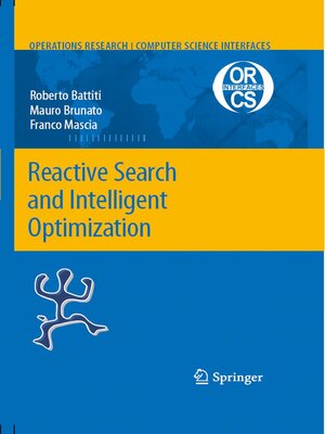 cover image of Reactive Search and Intelligent Optimization